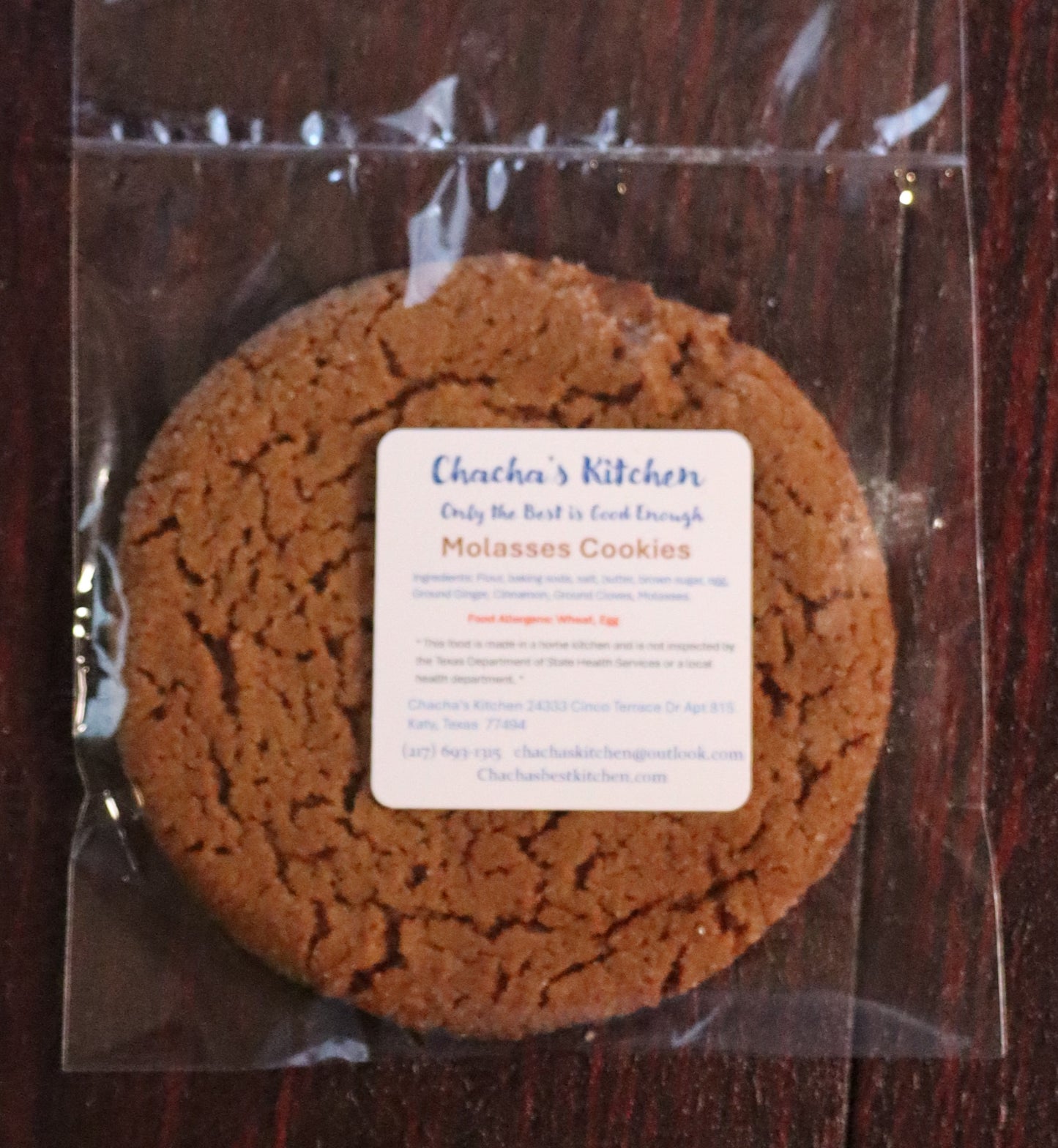 Molasses Cookie